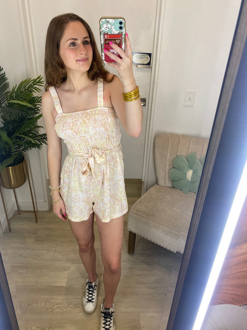 Mimosa Floral Romper